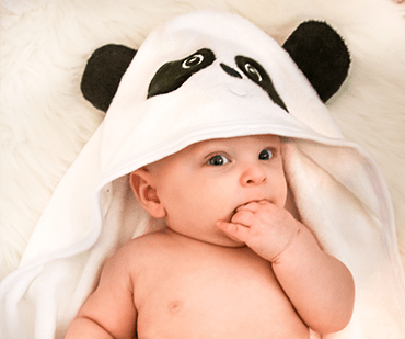 Hooded Towels - Jumpy Moo's - Baby Essentials