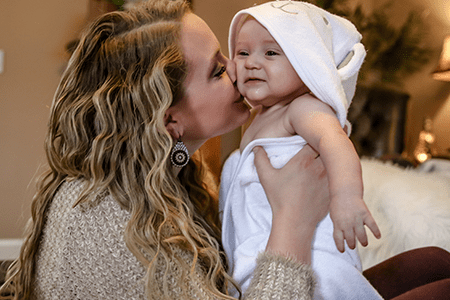 Hooded Towels - Jumpy Moo's - Baby Essentials