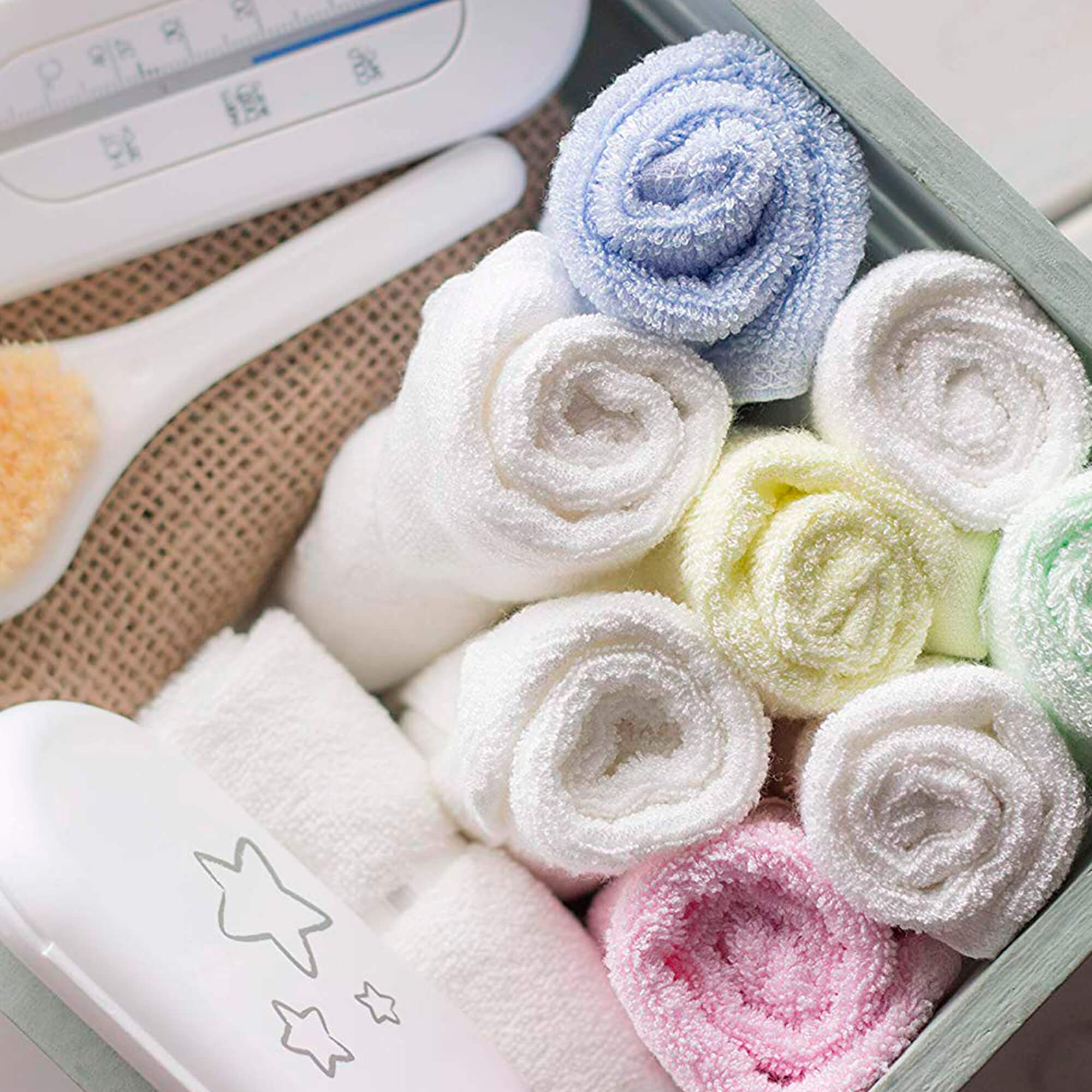 Baby Washcloths - Jumpy Moo's - Baby Essentials