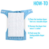Nappy Liners - Jumpy Moo's - Baby Essentials