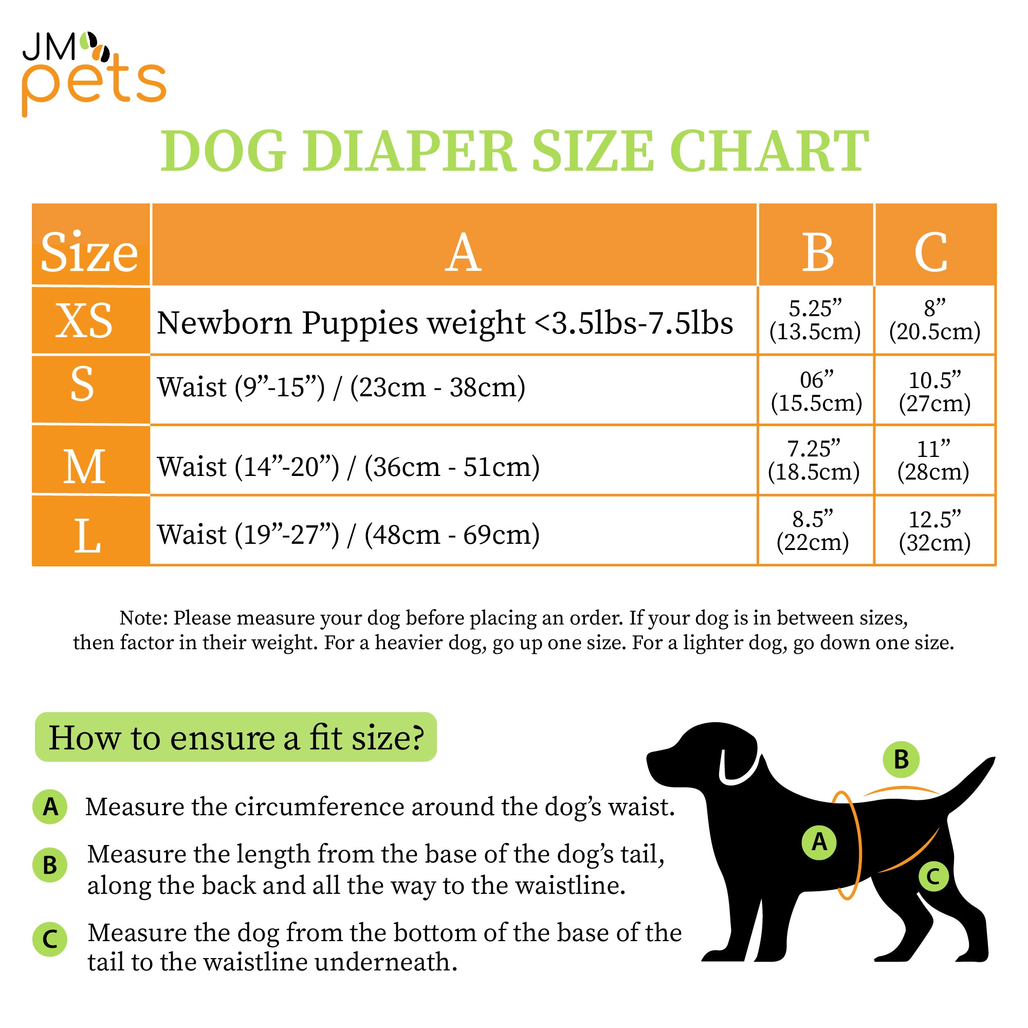 Dog Diapers - Jumpy Moo's - Pet Supplies